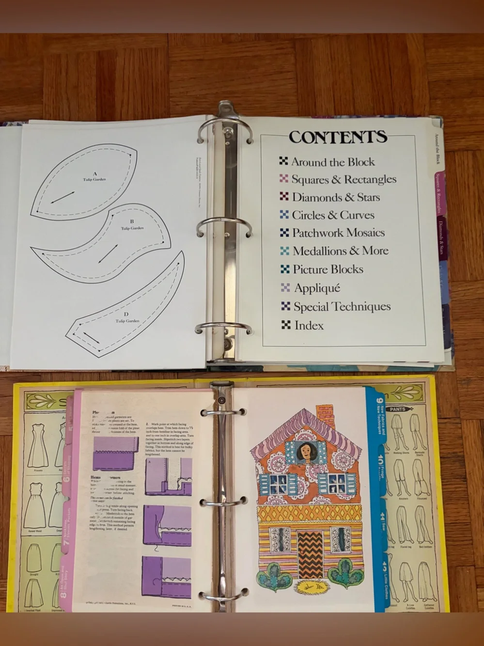 Craft Books, Books, Set of 2 Sewing and Quilt Patterns Guides, Like New